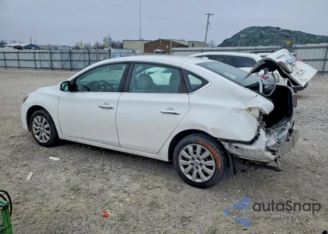 2017 Nissan Sentra S z USA, uszkodzony, nr VIN 3N1AB7AP9HY223886